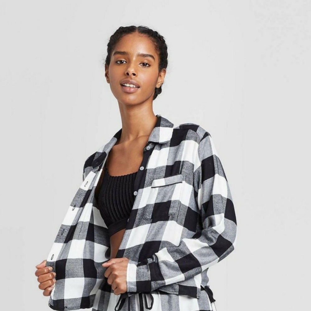 New "Colsie" Flannel Plaid Pajamas - Picture 5 of 15